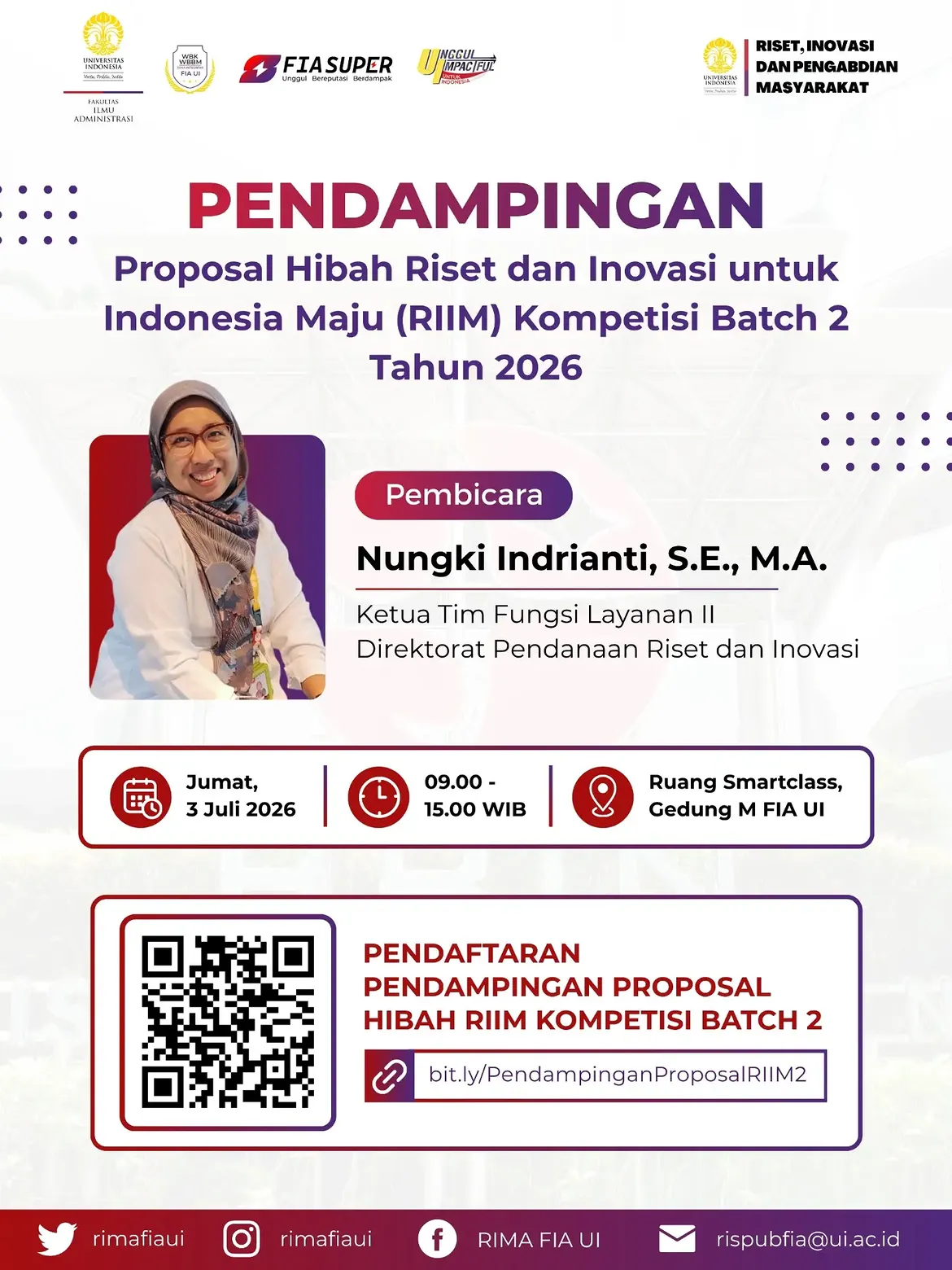 Pengumuman Hibah Pengmas UI 2026